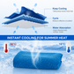 Sukeen Instant Cooling Towel with Carabiner Pouch – Reusable Cold Towel for Sports, Gym, Hiking, Travel & Outdoor Activities