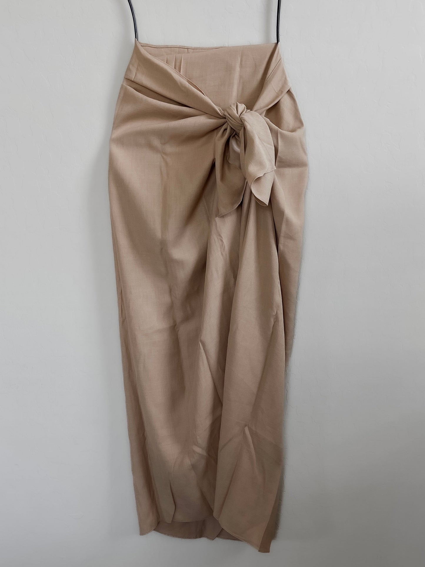Beige Beach Sarong-0